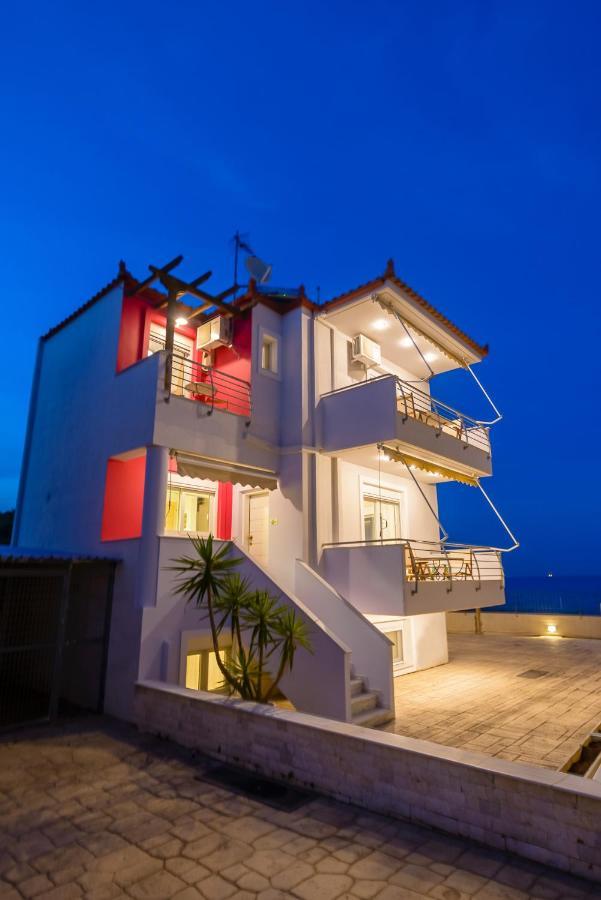 Lemoni Luxury Residence In Front Of The Sea Kechries Екстер'єр фото