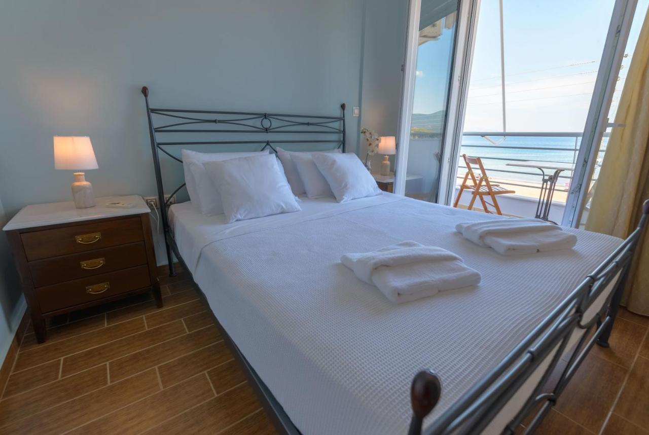 Lemoni Luxury Residence In Front Of The Sea Kechries Екстер'єр фото