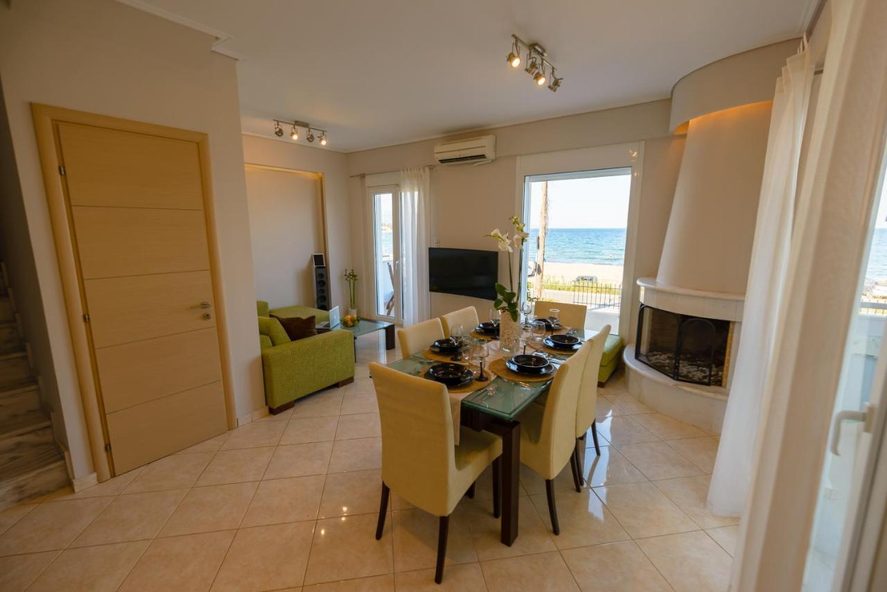 Lemoni Luxury Residence In Front Of The Sea Kechries Екстер'єр фото