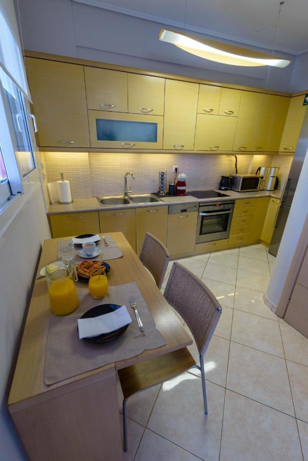 Lemoni Luxury Residence In Front Of The Sea Kechries Екстер'єр фото