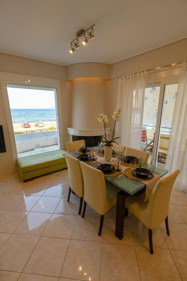 Lemoni Luxury Residence In Front Of The Sea Kechries Екстер'єр фото