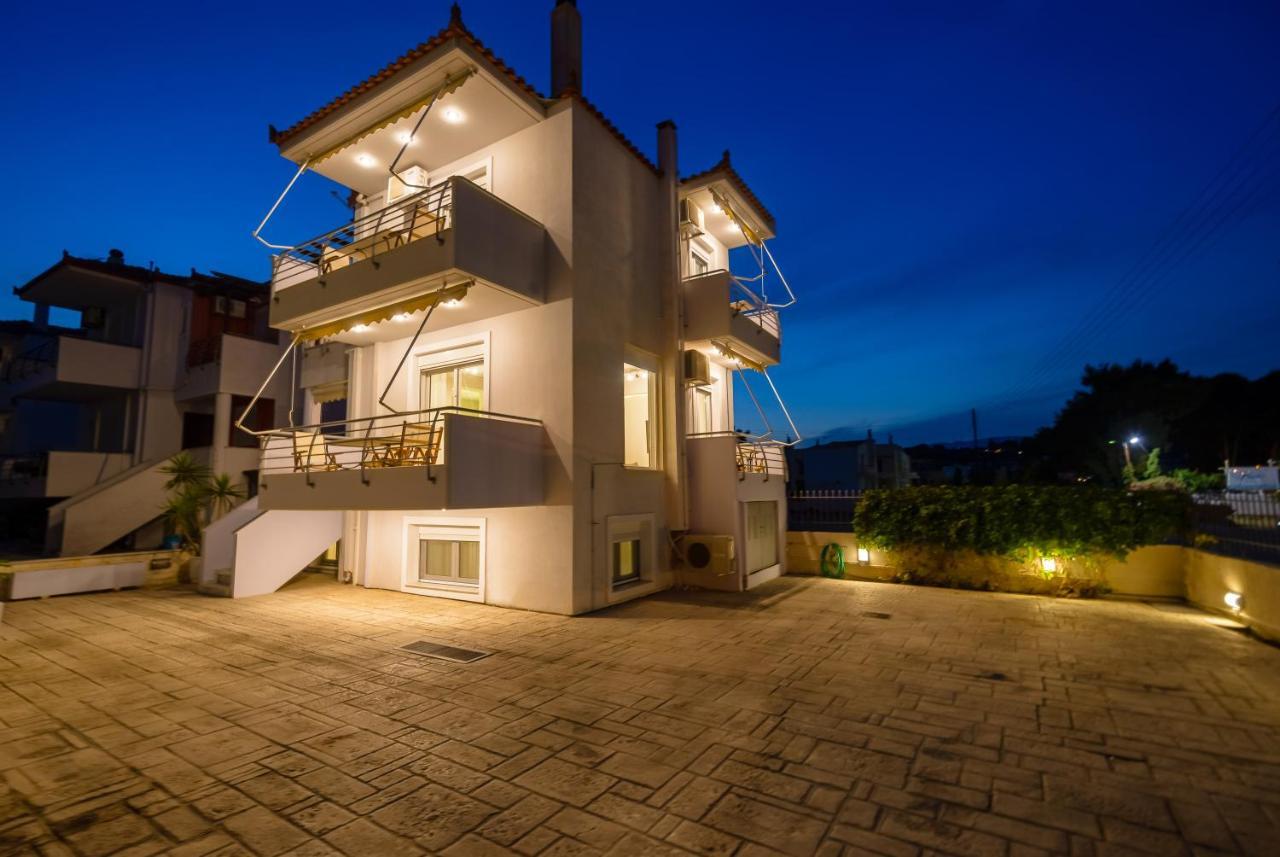 Lemoni Luxury Residence In Front Of The Sea Kechries Екстер'єр фото